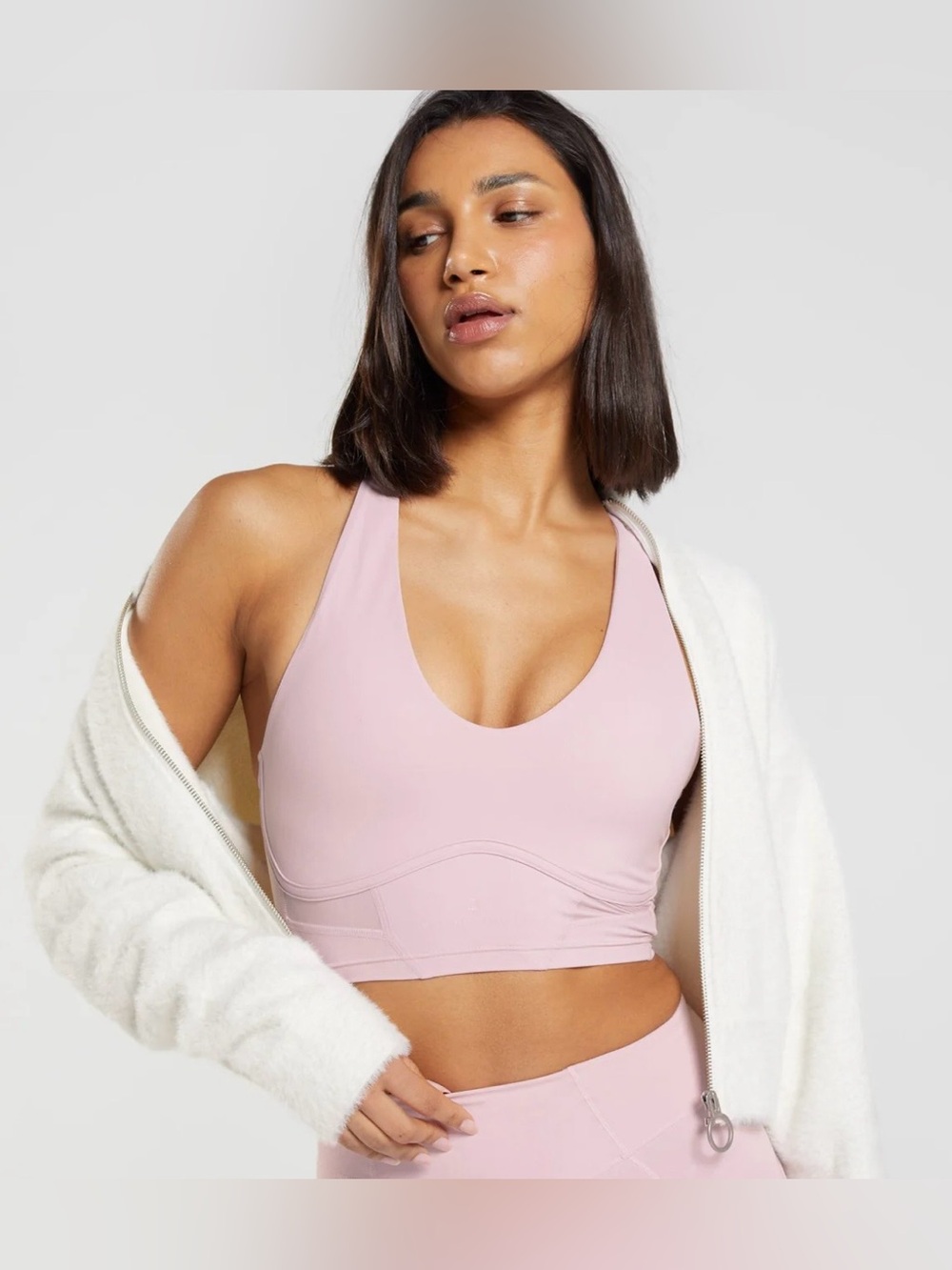 Gymshark x Whitney Simmons Eyelash Knit Jacket
